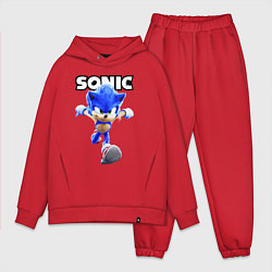 Мужской костюм оверсайз Sonic the Hedgehog 2