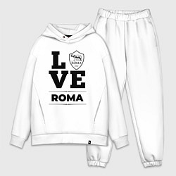 Мужской костюм оверсайз Roma Love Классика, цвет: белый