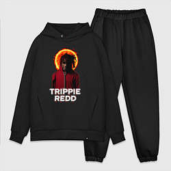 Мужской костюм оверсайз TRIPPIE REDD 1400, цвет: черный