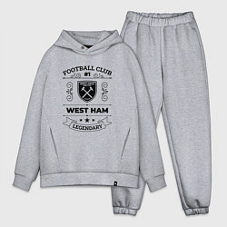 Мужской костюм оверсайз West Ham: Football Club Number 1 Legendary