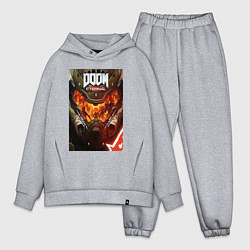 Мужской костюм оверсайз Doom eternal - poster