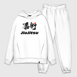 Мужской костюм оверсайз Jiujitsu Джиу-джитсу, цвет: белый