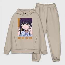 Мужской костюм оверсайз Фудзимия