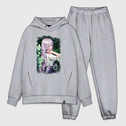 Мужской костюм оверсайз Милая Владилена - 86, цвет: меланж