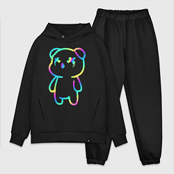 Мужской костюм оверсайз Cool neon bear