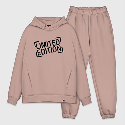 Мужской костюм оверсайз Limited edition - Minimalism / Пыльно-розовый – фото 1