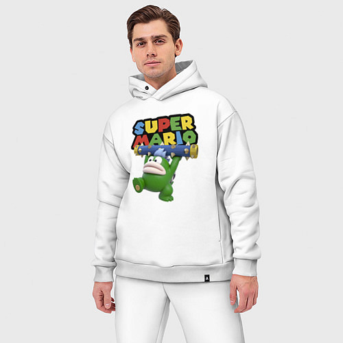 Мужской костюм оверсайз Super Mario - Spike - Character / Белый – фото 3