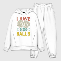 Мужской костюм оверсайз У меня большие шары