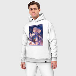 Мужской костюм оверсайз March 7 x Sangonomiya Kokomi, цвет: белый — фото 2