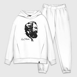 Мужской костюм оверсайз Karl Marx