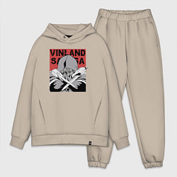 Мужской костюм оверсайз Торфинн