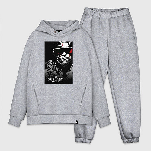Мужской костюм оверсайз The Outlast Trials Лиланд Койл / Меланж – фото 1
