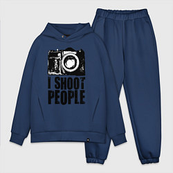Мужской костюм оверсайз Shoot photographer, цвет: тёмно-синий