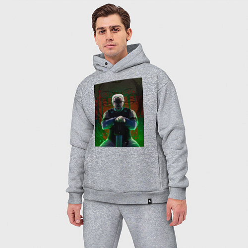 Мужской костюм оверсайз Сага о Винланде - Аскеладд / Меланж – фото 3