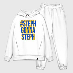 Мужской костюм оверсайз Steph gonna Steph, цвет: белый