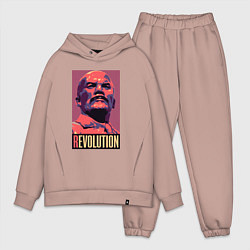 Мужской костюм оверсайз Lenin revolution