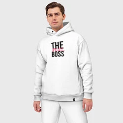 Мужской костюм оверсайз The real boss, цвет: белый — фото 2