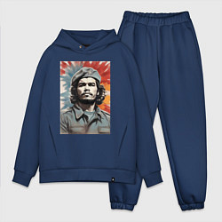 Мужской костюм оверсайз Портрет Че Гевара, цвет: тёмно-синий
