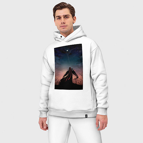 Мужской костюм оверсайз Усянь Вэй Старейшина Илина / Белый – фото 3