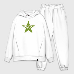 Мужской костюм оверсайз Рок звезда хаки