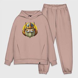 Мужской костюм оверсайз Голова война в шлеме