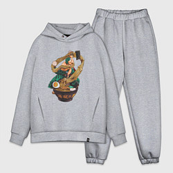 Мужской костюм оверсайз One piece Зоро Zoro удон, цвет: меланж