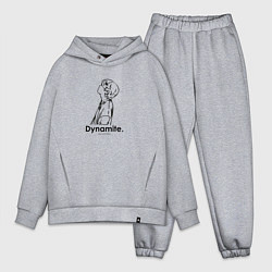 Мужской костюм оверсайз BTS Dynamite Kim Taehyung, цвет: меланж