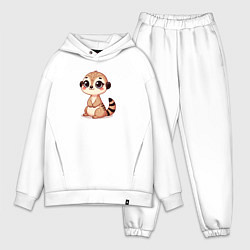 Мужской костюм оверсайз Милый сурикат