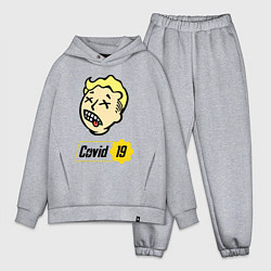 Мужской костюм оверсайз Vault boy - covid 19