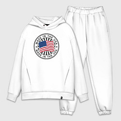 Мужской костюм оверсайз Made in the USA