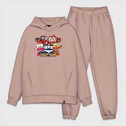 Мужской костюм оверсайз Robot trains