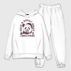 Мужской костюм оверсайз Панда Дед Мороз