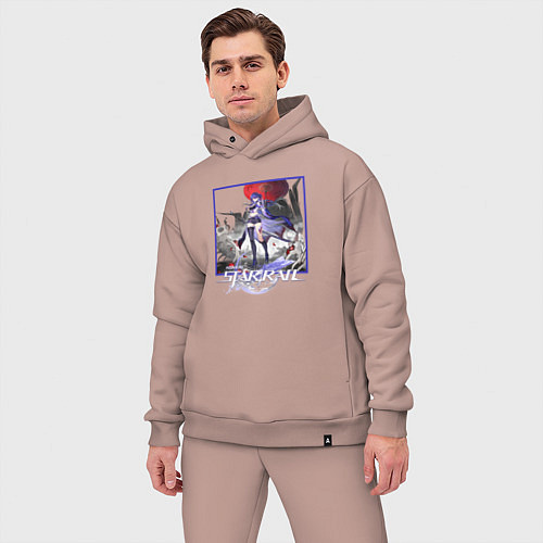 Мужской костюм оверсайз Ахерон / Пыльно-розовый – фото 3