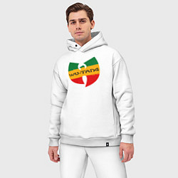 Мужской костюм оверсайз Wu-Tang, цвет: белый — фото 2