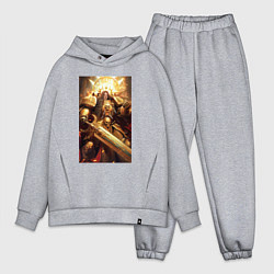 Мужской костюм оверсайз Император человечества - Вархаммер 40000