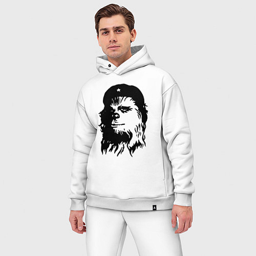 Мужской костюм оверсайз Star wars - Chewie Guevara / Белый – фото 3
