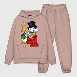 Мужской костюм оверсайз Duck tales - Scrooge bitcoin