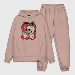 Мужской костюм оверсайз Металлика дизайн