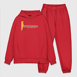 Мужской костюм оверсайз Cavaliers baller, цвет: красный