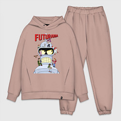 Мужской костюм оверсайз Futurama all