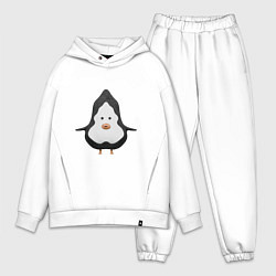 Мужской костюм оверсайз Cartoon penguin character