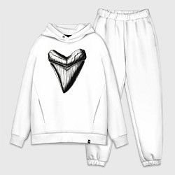 Мужской костюм оверсайз Зуб мегалодона