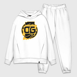 Мужской костюм оверсайз OG Pacers, цвет: белый