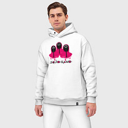 Мужской костюм оверсайз Стражи игры, цвет: белый — фото 2