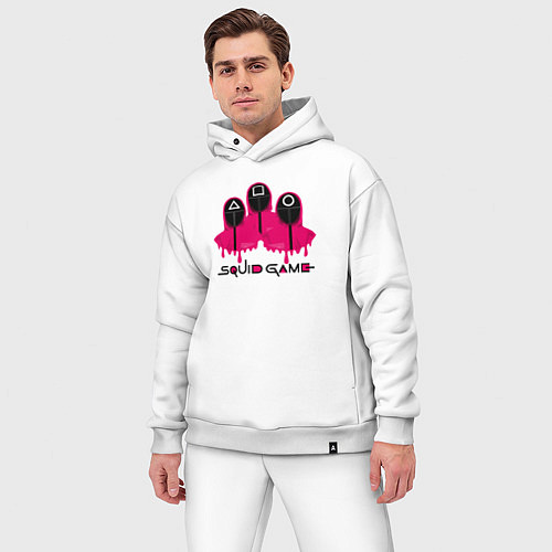 Мужской костюм оверсайз Стражи игры / Белый – фото 3