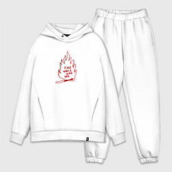 Мужской костюм оверсайз Fire Walk With Me