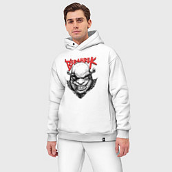 Мужской костюм оверсайз Берсерк Шрек, цвет: белый — фото 2