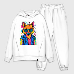 Мужской костюм оверсайз Лиса Pop Colors