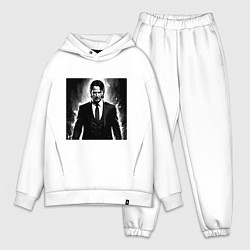 Мужской костюм оверсайз Киану, цвет: белый