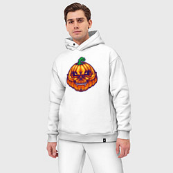 Мужской костюм оверсайз Ghost pumpkin, цвет: белый — фото 2